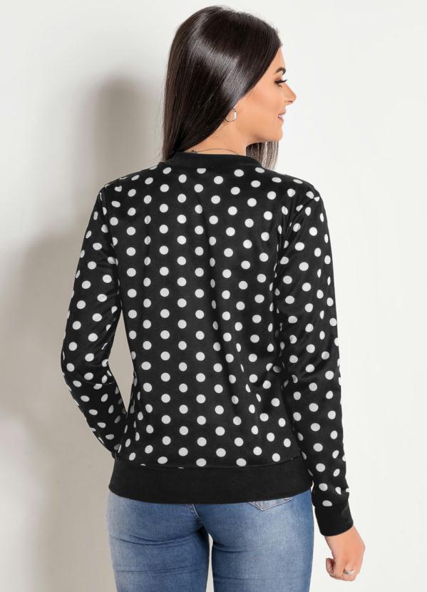 Outlet - Jaqueta Juvenil Poá Bomber 2