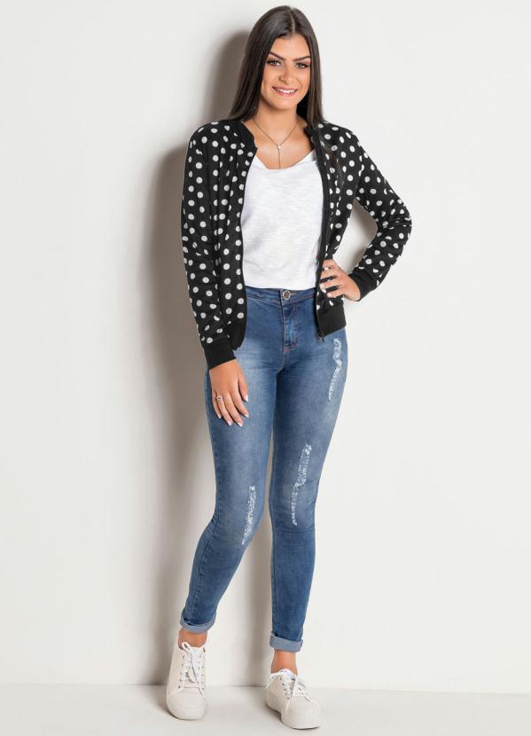 Outlet - Jaqueta Juvenil Poá Bomber 3