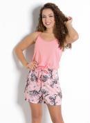 Macaquinho Juvenil Salmão de Alças