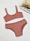 Dukali - Conjunto Infantil sem Bojo Roxo - variação: Rosa