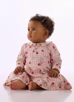 Up Baby - Conjunto Vestido Calcinha Branco - UP BABY