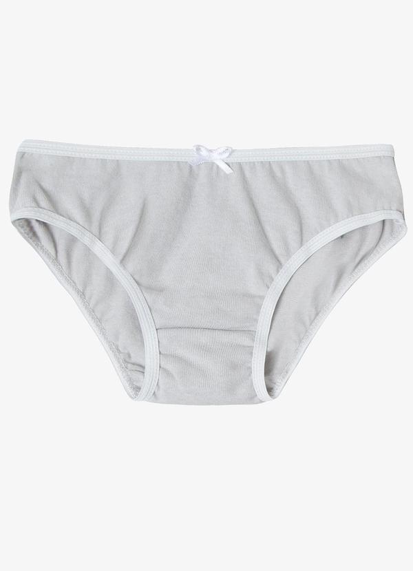 Select - Kit 3 Calcinhas Infantil Lisas em Algodão Rosa 3