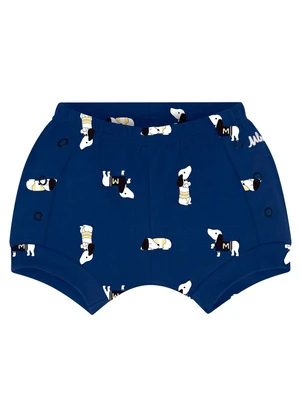 Milon - Tapa Fralda Bebê Unissex Azul - MILON