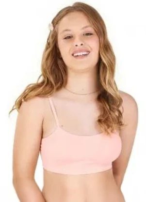 Rovitex - Top Teen com Bojo Removível sem Costura Rosa - ROVITEX