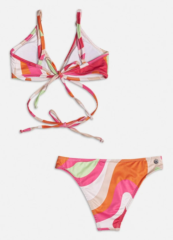 I Am - Biquíni Color Abstrato Multi Colorido 2