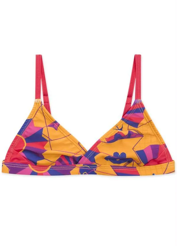 Lilica Ripilica - Biquíni com Fecho Infantil MeninaAmarelo 5