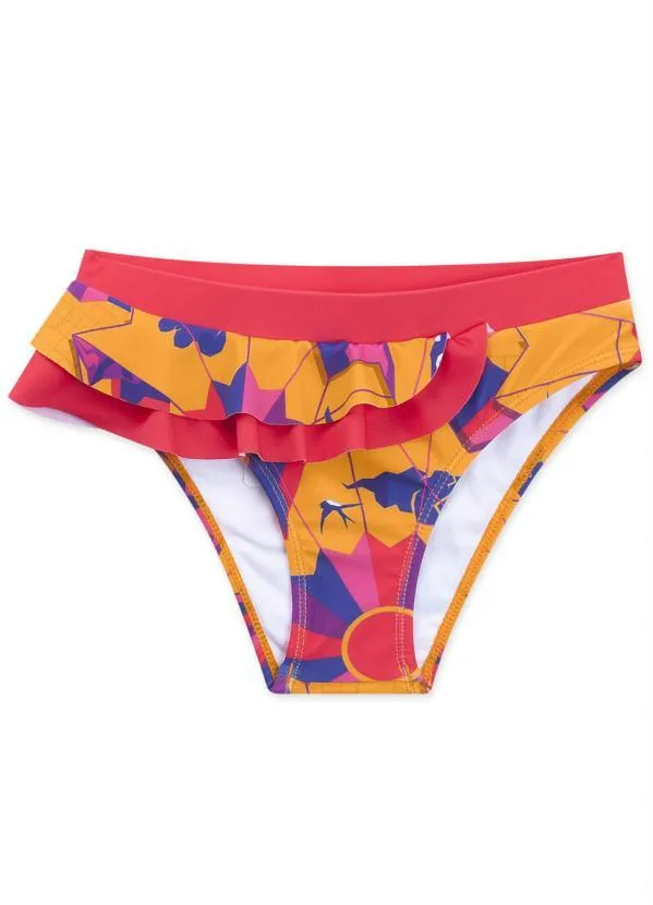 Lilica Ripilica - Biquíni com Fecho Infantil MeninaAmarelo 7