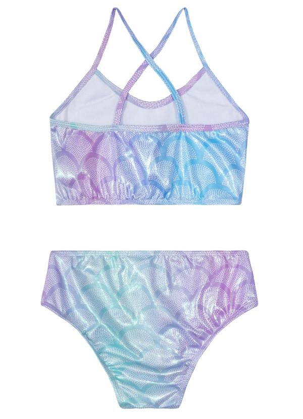 Brandili - Biquíni em Malha Uv Infantil Menina Rosa 3