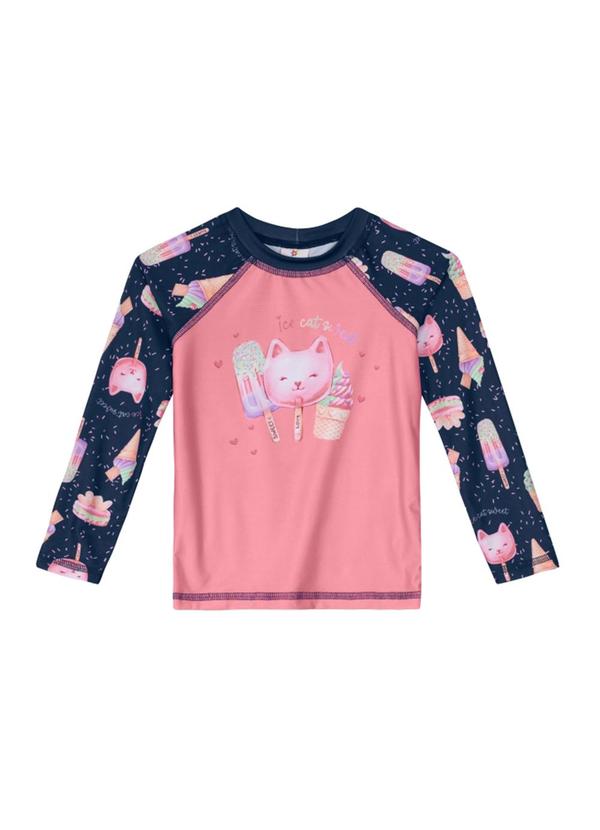 Brandili - Biquíni em Malha Uv Infantil Menina Rosa 3