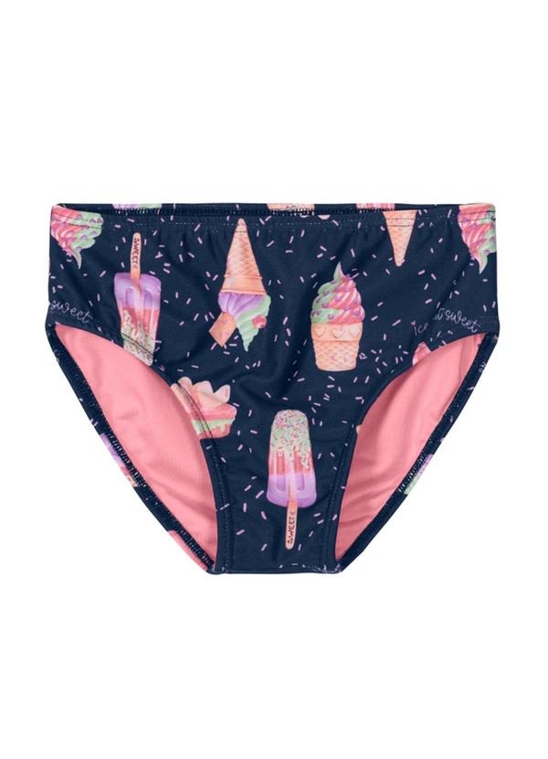 Brandili - Biquíni em Malha Uv Infantil Menina Rosa 4