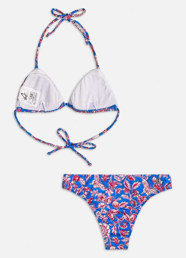 I Am - Biquíni Floral Roxo 2