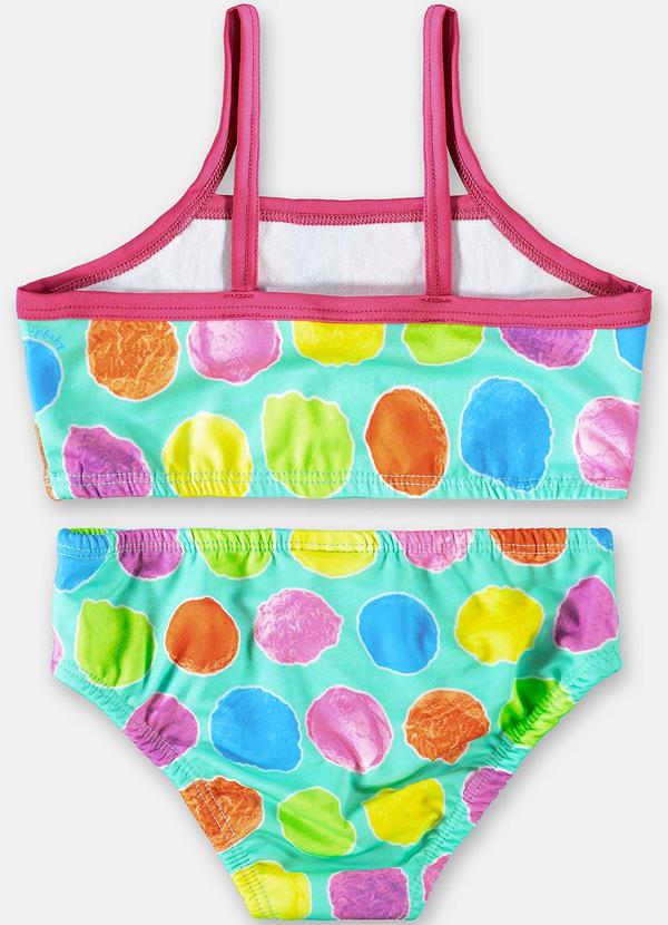 Up Baby - Biquíni Infantil Alcinha com Fps +50 Azul 2