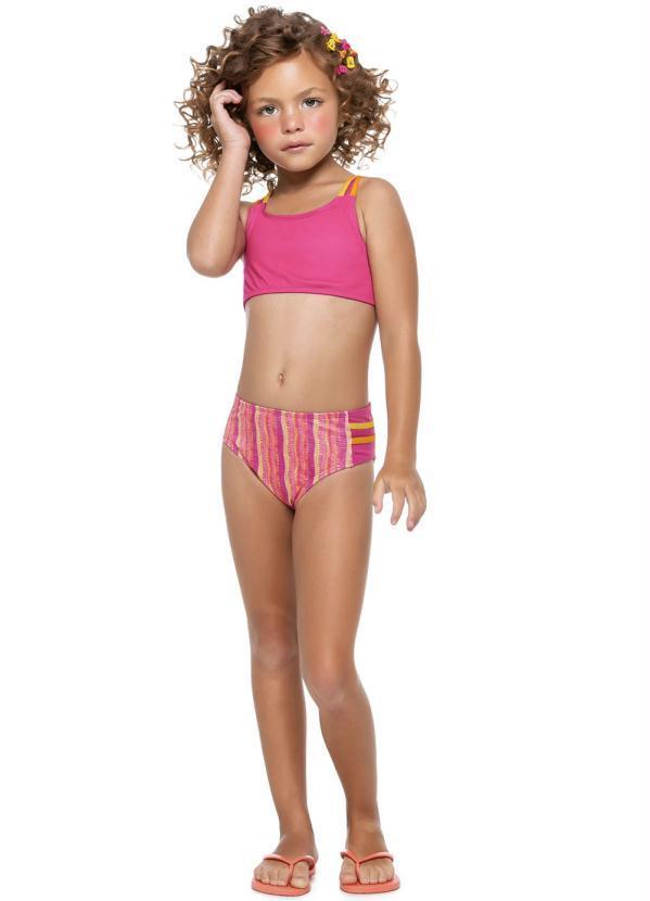 Trick Nick - Biquini Infantil Color Rosa