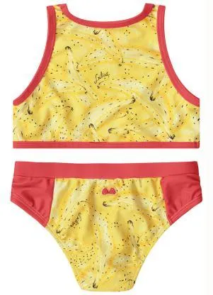 Lilica Ripilica - Biquíni Infantil MeninaAmarelo - LILICA RIPILICA