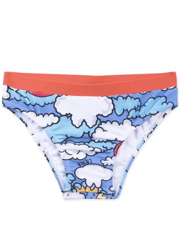 Lilica Ripilica - Biquíni Infantil MeninaAzul 5