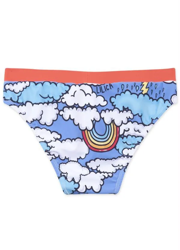 Lilica Ripilica - Biquíni Infantil MeninaAzul 6