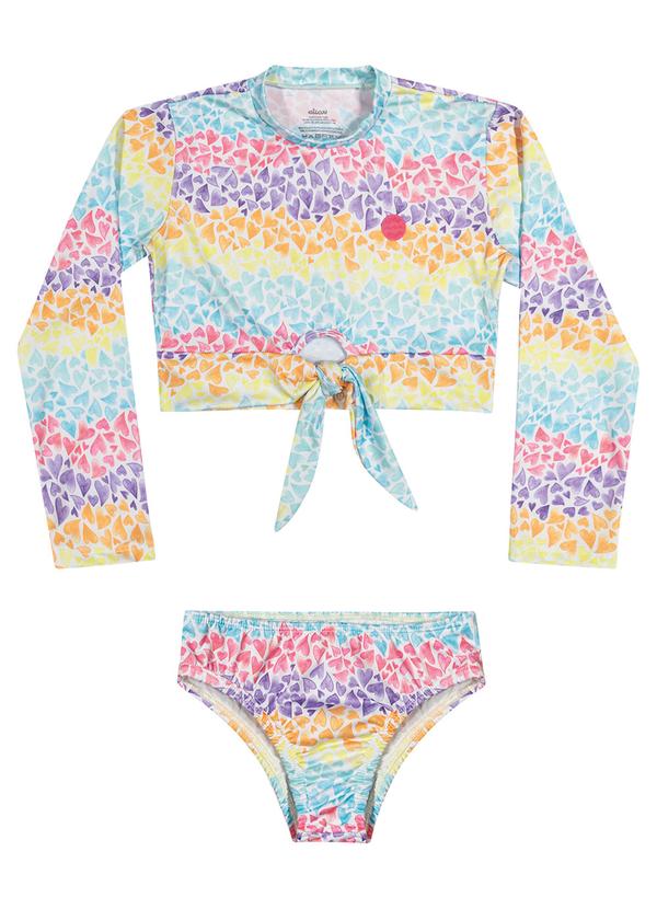 Elian - Biquíni Infantil Menina Beach com Amarração Elian