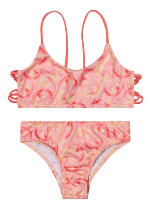 Elian - Biquíni Infantil Menina Fruit Proteção Uv Rosa - ELIAN