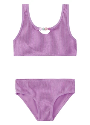 Malwee Kids - Biquíni Infantil Neon Uv50+ Rosa Malva - MALWEE KIDS