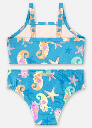 Up Baby - Biquíni Infantil Poliéster Fps +50 Azul - UP BABY