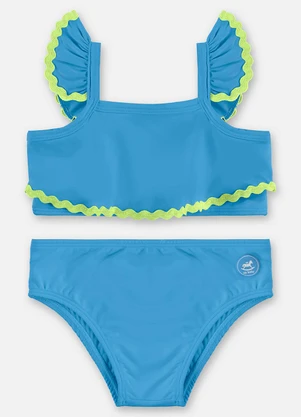 Up Baby - Biquíni Infantil Poliéster Fps +50 Azul - UP BABY