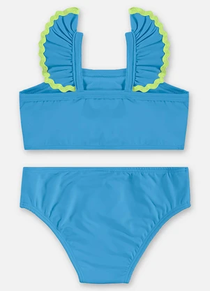Up Baby - Biquíni Infantil Poliéster Fps +50 Azul - UP BABY
