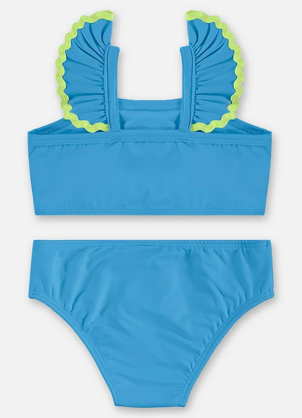 Up Baby - Biquíni Infantil Poliéster Fps +50 Azul 2