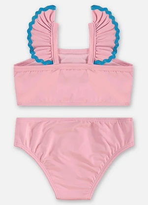 Up Baby - Biquíni Infantil Poliéster Fps +50 Rosa - UP BABY