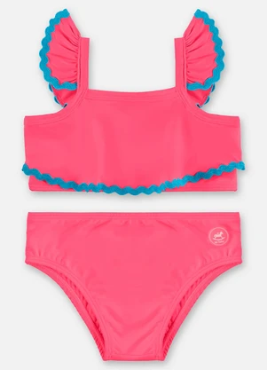 Up Baby - Biquíni Infantil Poliéster Fps +50 Rosa - UP BABY
