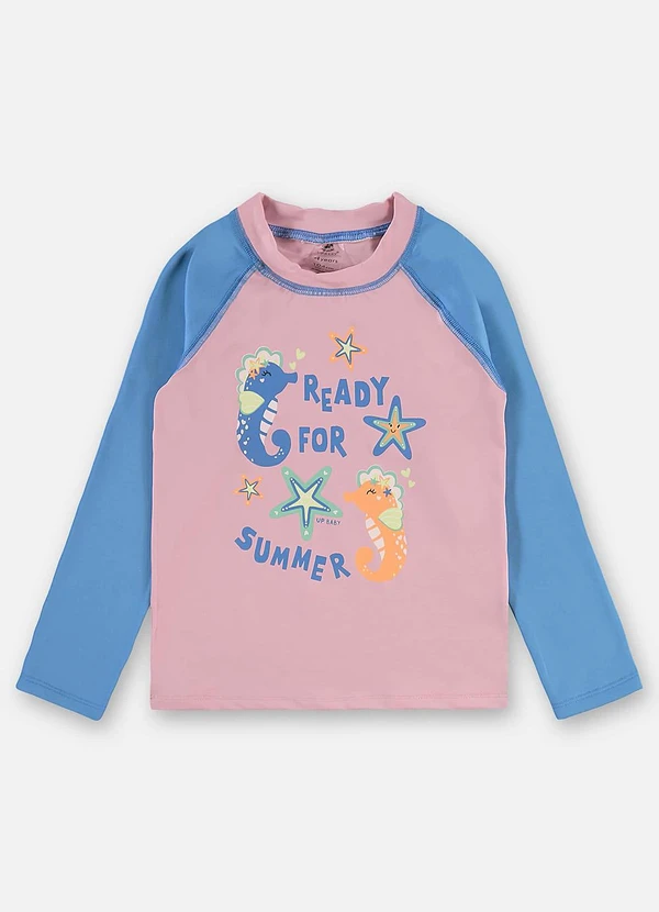 Up Baby - Biquíni Infantil Poliéster Fps +50 Rosa 3