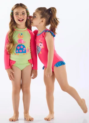 Up Baby - Biquíni Infantil Poliéster Fps +50 Verde - UP BABY