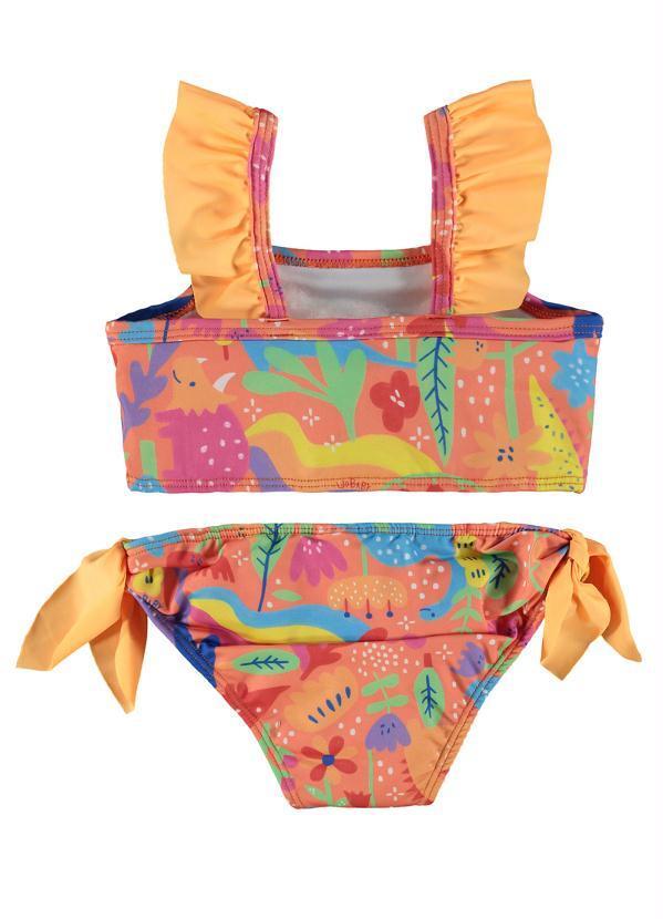 Up Baby - Biquíni Infantil Proteção Uv Fps +50 Laranja 2