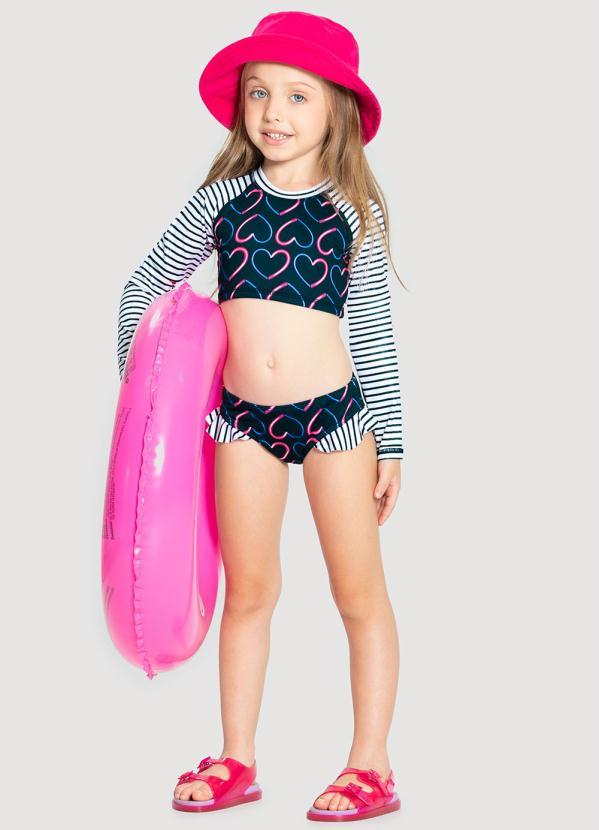 Alakazoo - Biquini Malha Poliester Azul 2