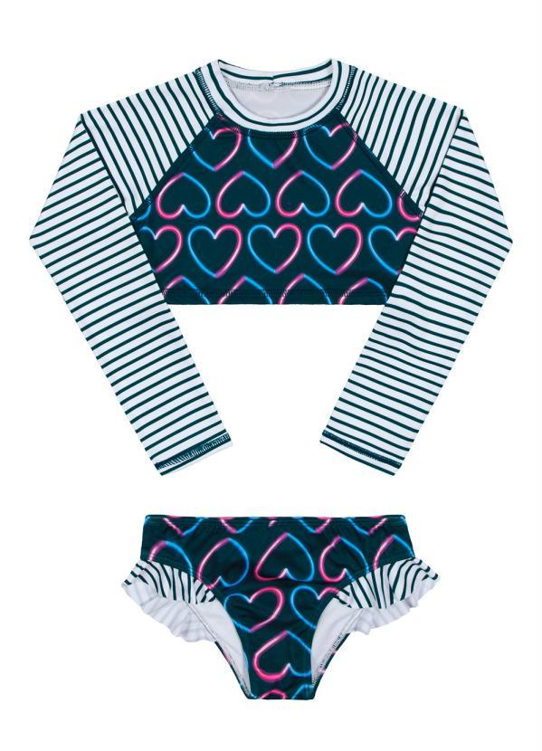 Alakazoo - Biquini Malha Poliester Azul 3