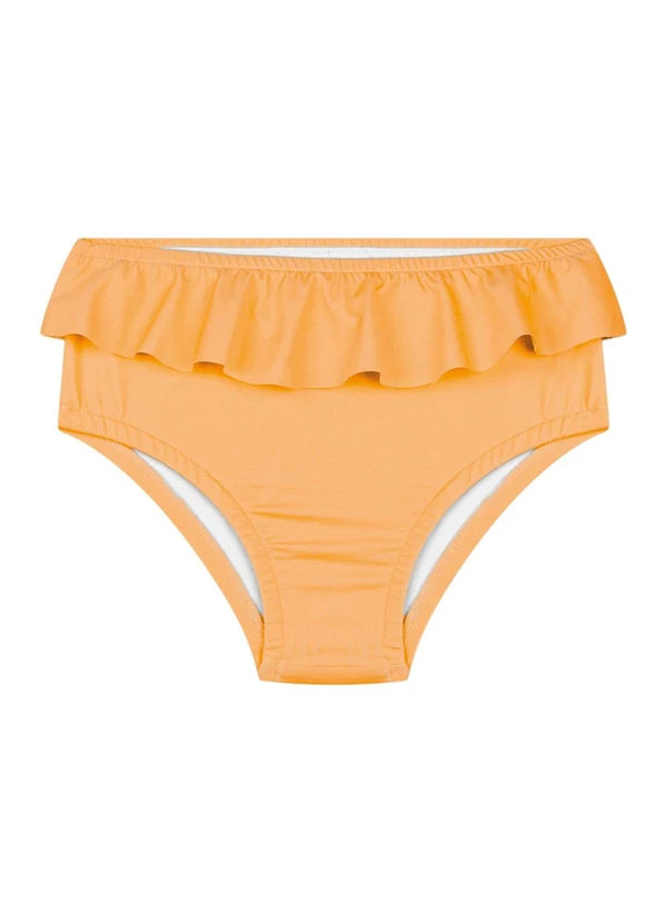 Marlan - Biquíni Manga Longa e Tanga Proteção Uv Laranja 4
