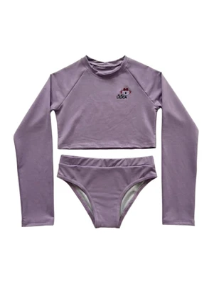 Lilica Ripilica - Biquíni Manga Longa Lilas - LILICA RIPILICA