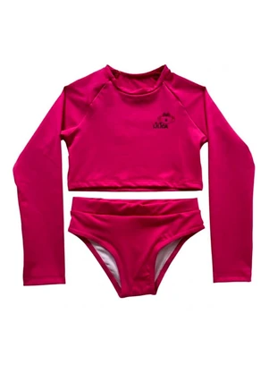 Lilica Ripilica - Biquíni Manga Longa Pink - LILICA RIPILICA