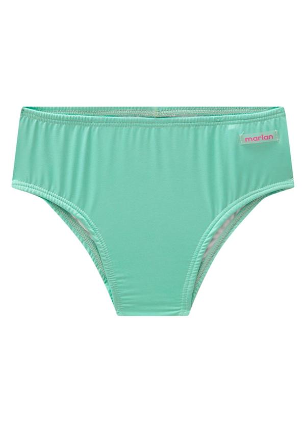Marlan - Biquíni Menina em Malha Beachwear Verde 3