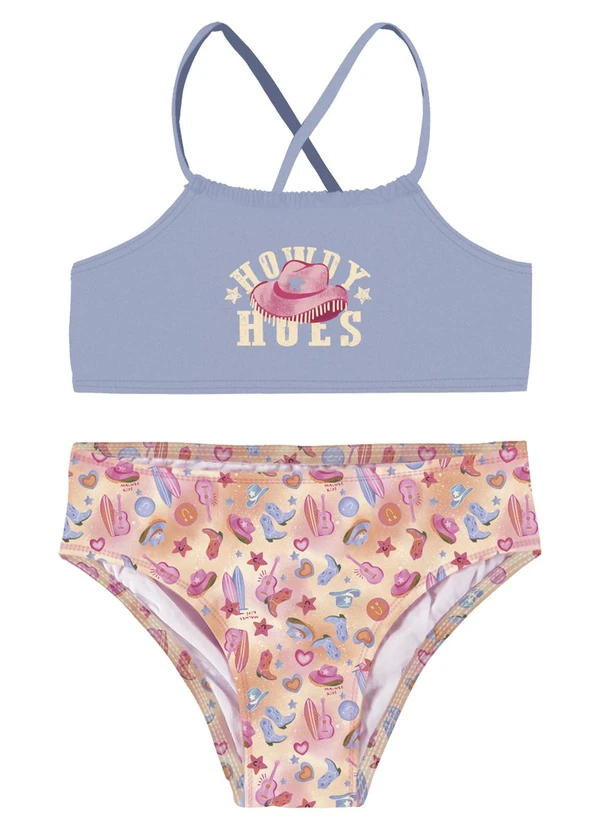 Malwee Kids - Biquíni Violeta Howdy Dreamer Uv