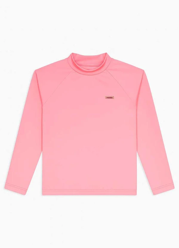 Marlan - Blusa Infantil Proteção Uv Rosa