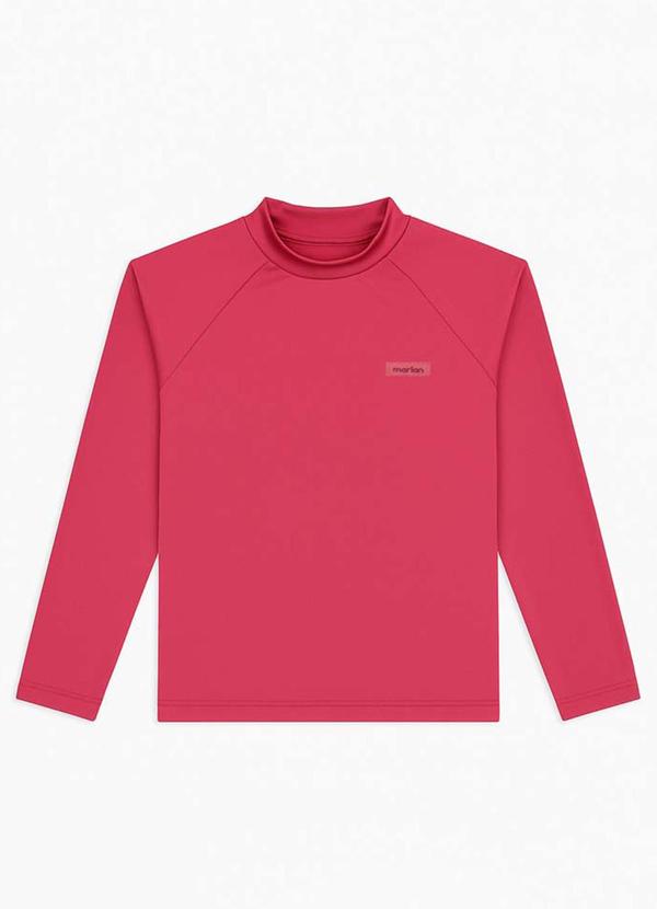 Marlan - Blusa Infantil Proteção Uv Rosa
