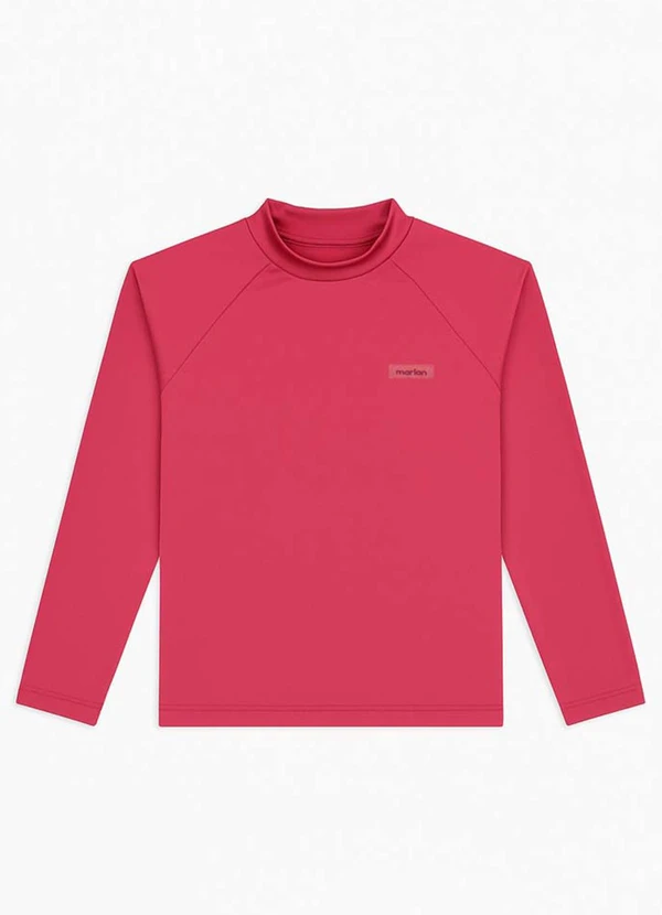 Marlan - Blusa Infantil Proteção Uv Rosa