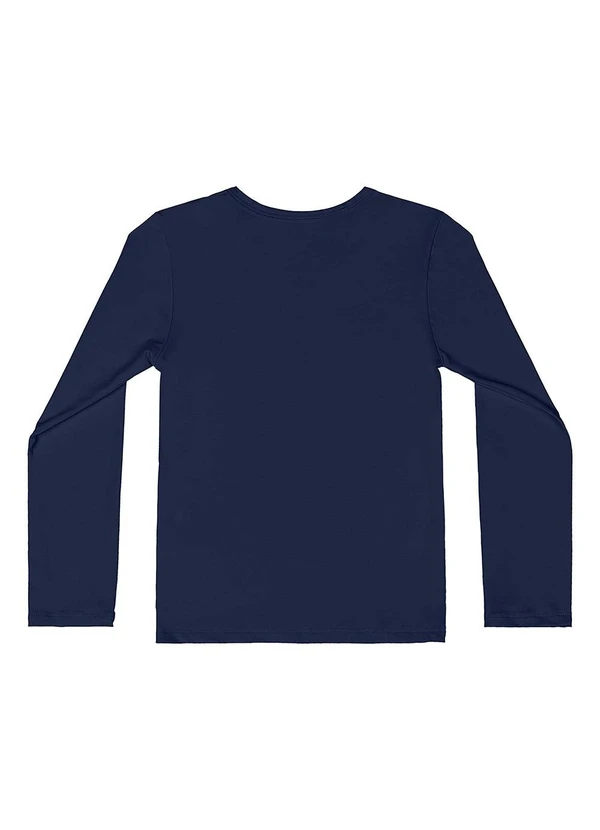 Quimby - Blusa Unissex Proteção Uv Azul 2