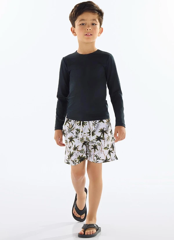 Quimby - Blusa Unissex Proteção Uv Preto 3