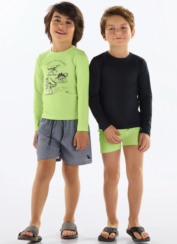 Quimby - Blusa Unissex Proteção Uv Preto 4