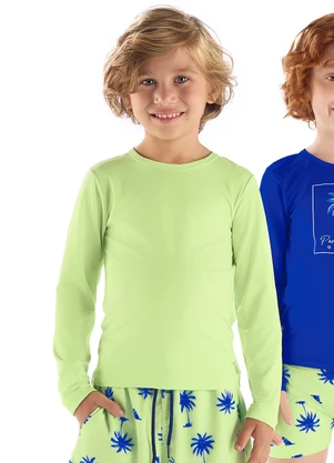 Quimby - Blusa Unissex Proteção Uv Verde - QUIMBY