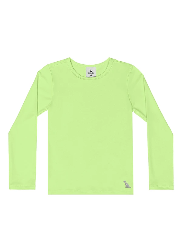 Quimby - Blusa Unissex Proteção Uv Verde 3