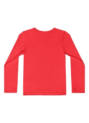 Quimby - Blusa Unissex Proteção Uv Vermelho - QUIMBY