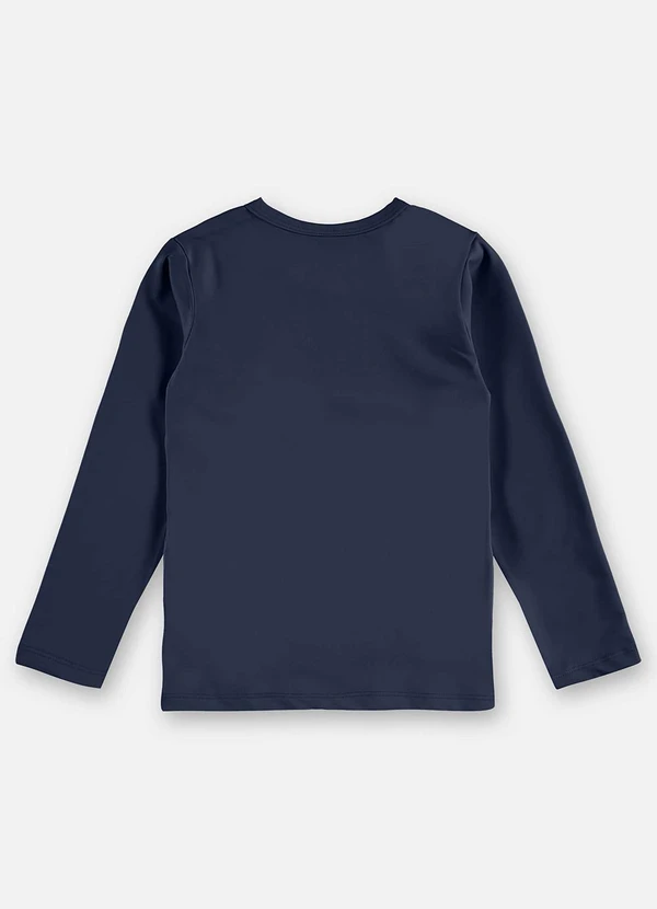 Up Baby - Camiseta Infantil Unissex com Fps +50 Azul 2