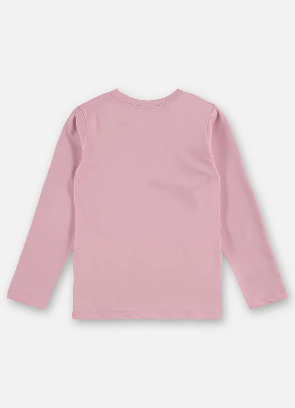 Up Baby - Camiseta Infantil Unissex com Fps +50 Rosa 2
